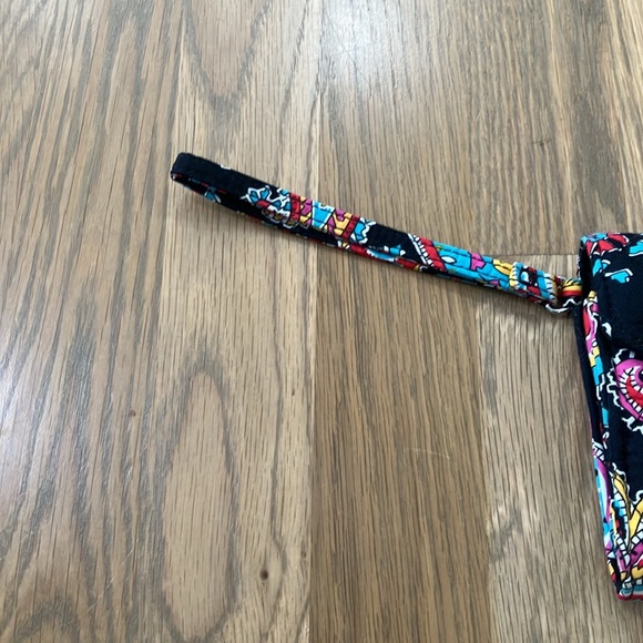 Vera Bradley Women's Parisian Paisley Turn Lock Envelope Short Wallet Wristlet - Picture 5 of 10